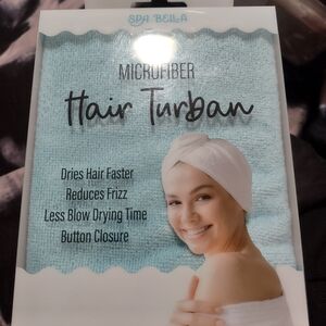 Microfiber hair turban